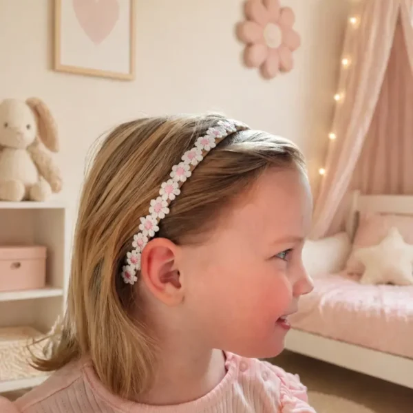Diadeem Daisy - Roze