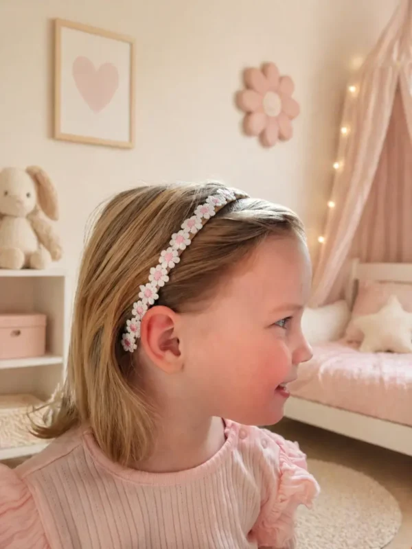 Diadeem Daisy - Roze