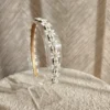 Diadeem Daisy Wit-Goud