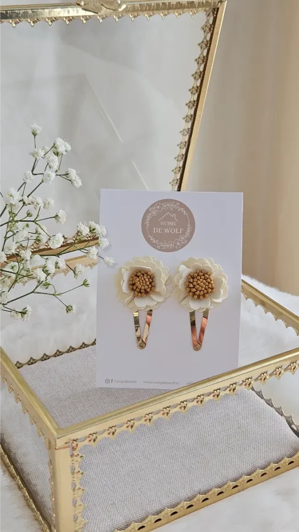 Haarspeldjes Duo Benthe - Goud