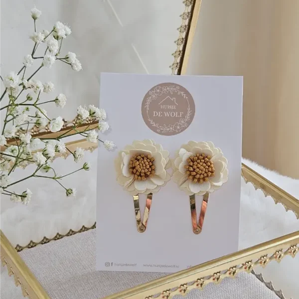 Haarspeldjes Duo Benthe - Goud
