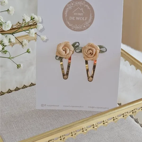 Haarspeldjes Duo Estelle - Goud