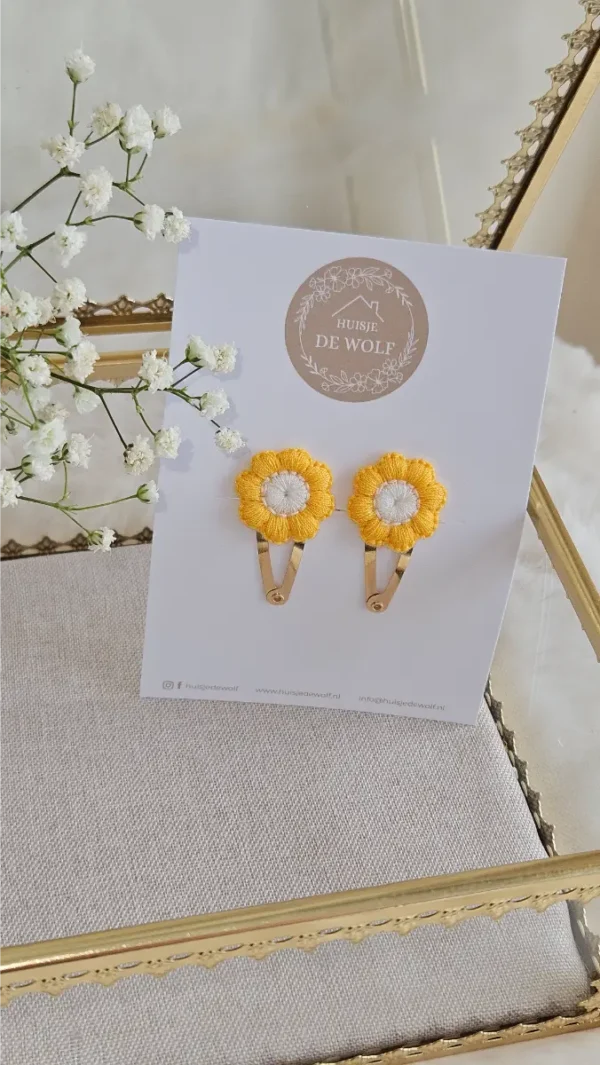 Haarspeldjes Duo Mare - Oranje