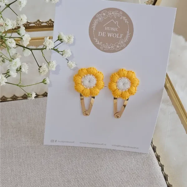 Haarspeldjes Duo Mare - Oranje
