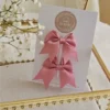 Haarstrik Duo Ella - Roze