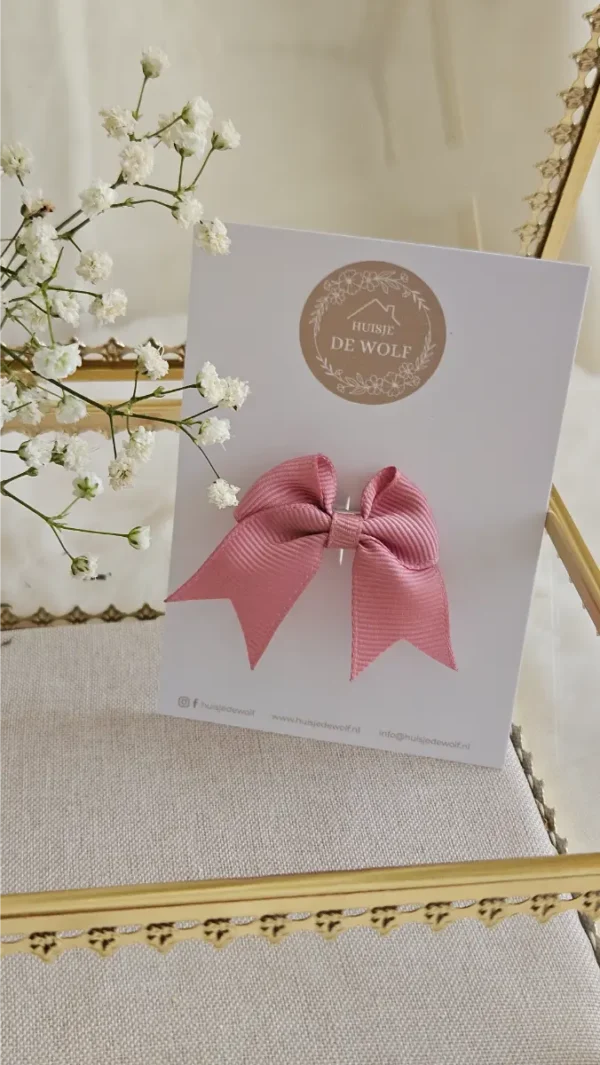 Haarstrikken | Ella - Roze