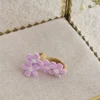 Mini Elastiekjes Fleur Lila
