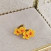Mini Elastiekjes Fleur Oranje