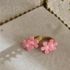 Mini Elastiekjes Fleur Roze