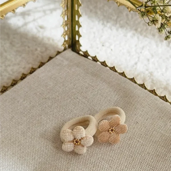 Mini Elastiekjes Lieve Beige