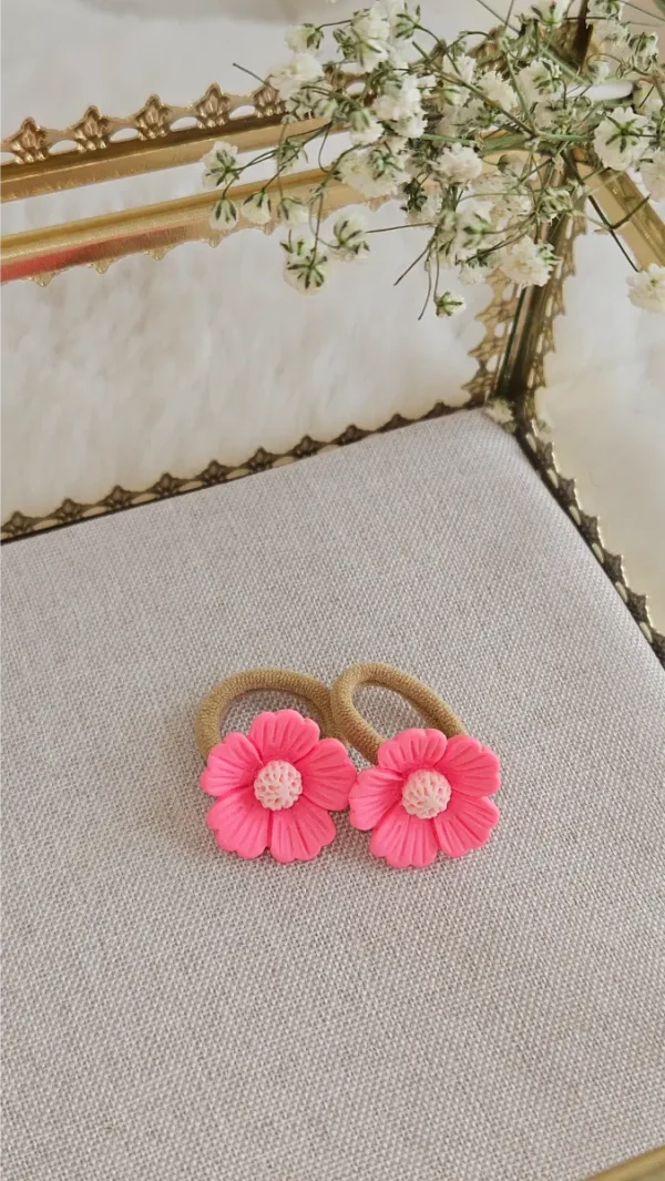 Mini Elastiekjes Mae Roze