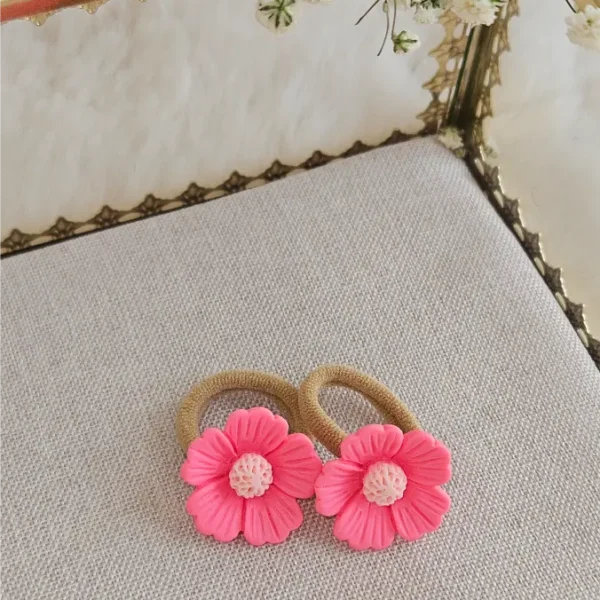 Mini Elastiekjes Mae Roze