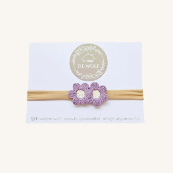 Babyhaarbandje Lotta - Paars