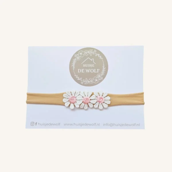 Babyhaarbandje Olivia - Roze