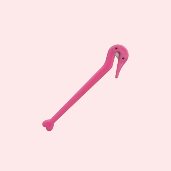Elastieksnijder roze