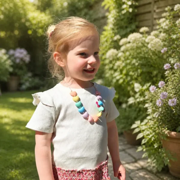 Kinderketting Liesie - Pastel Regenboog.1