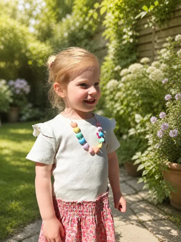 Kinderketting Liesie - Pastel Regenboog.1
