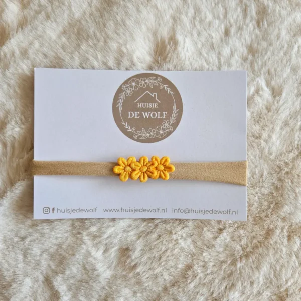 Babyhaarbandje Celeste - Oranje