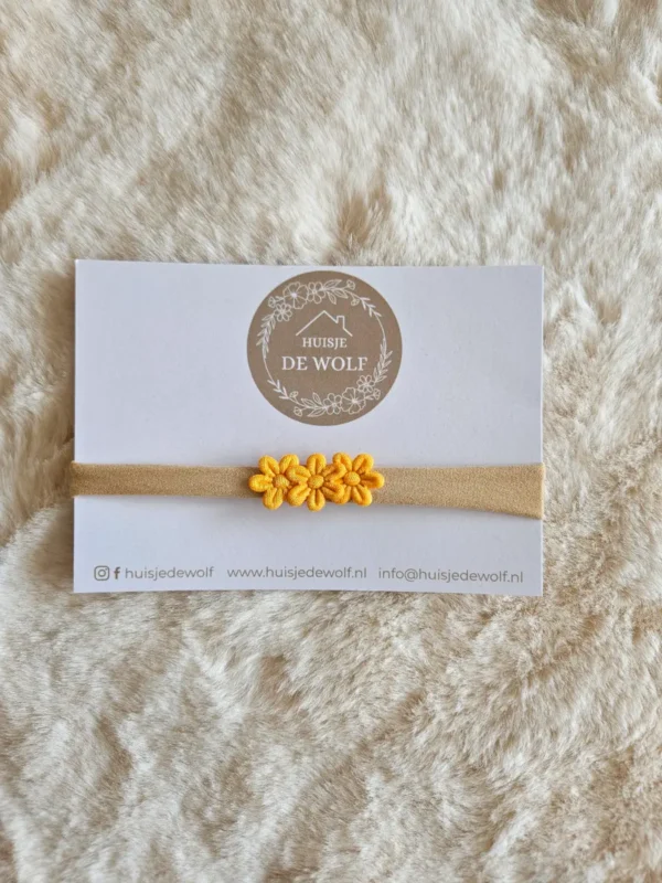 Babyhaarbandje Celeste - Oranje