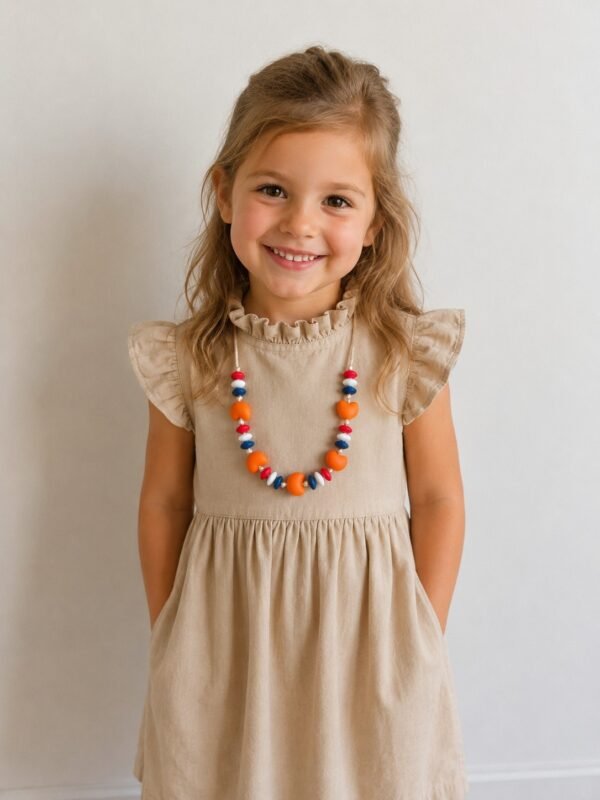 Ketting | Amalia - Rood-Wit-Blauw